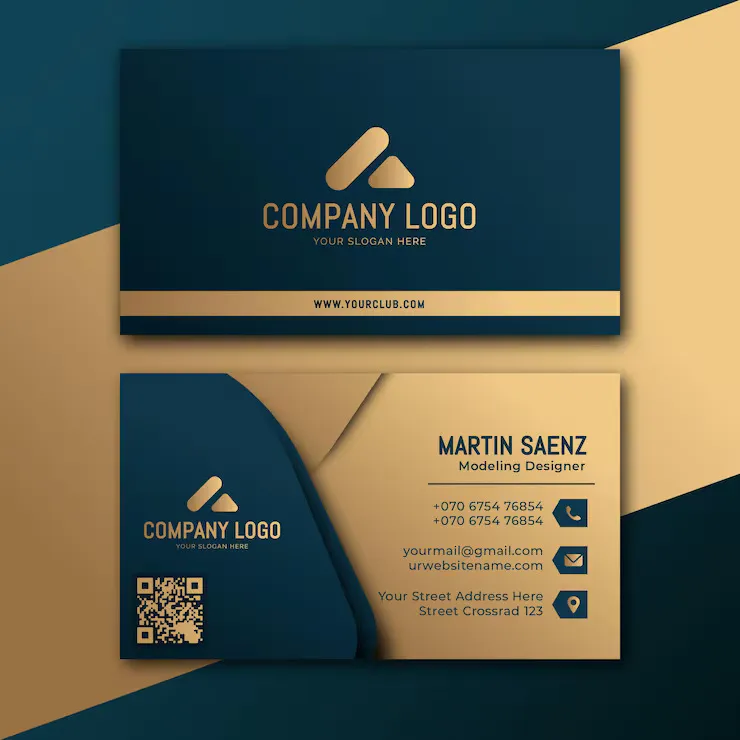 Photo of business cards